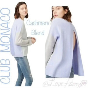 CLUB MONACO Arya Split-Back Sweater